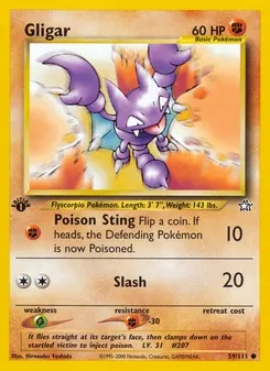 Gligar #59, 1st Edition