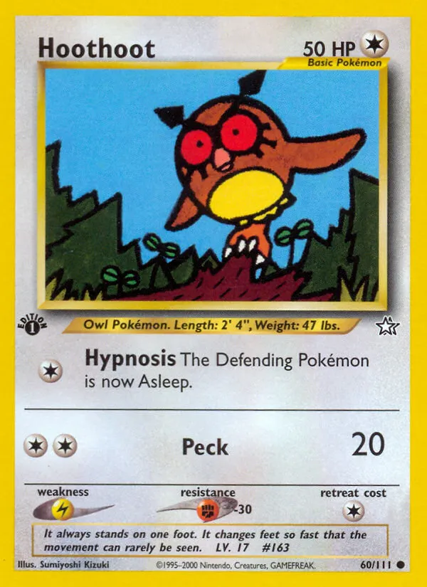 Hoothoot #60, Neo Genesis