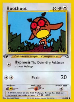 Hoothoot #60, 1st Edition
