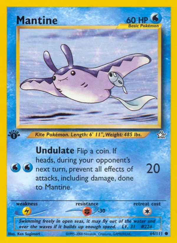Mantine #64, Neo Genesis 1st Edition