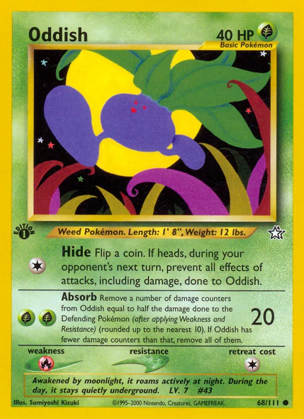 Oddish #68, Neo Genesis