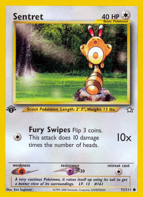 Sentret #71, Neo Genesis 1st Edition