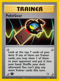 PokéGear #88, 1st Edition