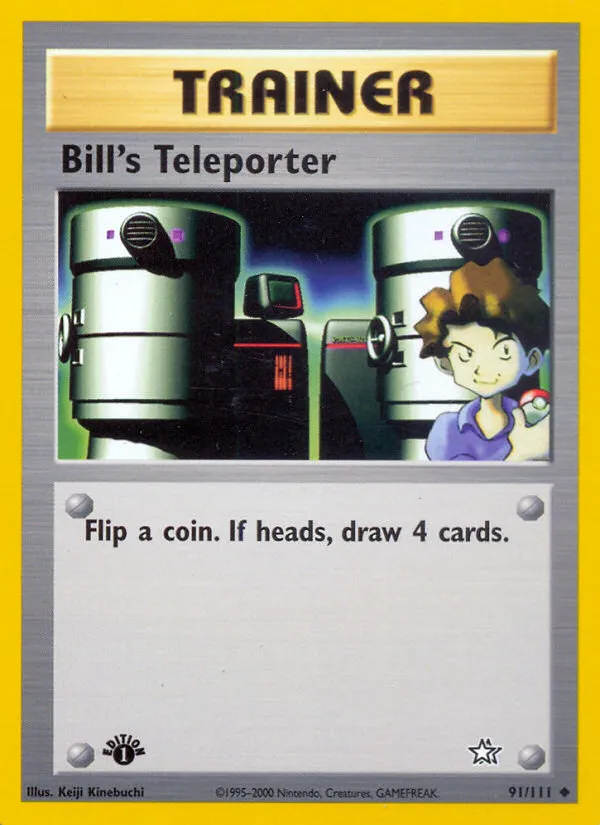 Bill's Teleporter #91, Neo Genesis