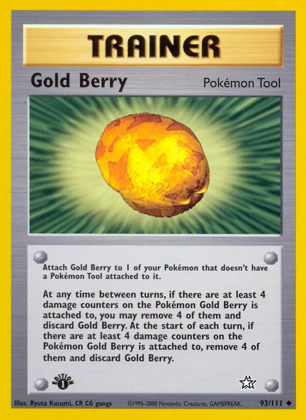 Gold Berry #93, Neo Genesis 1st Edition