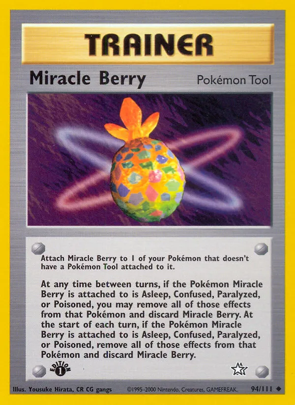 Miracle Berry #94, Neo Genesis 1st Edition