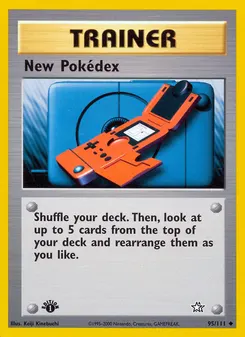 New Pokédex #95, 1st Edition