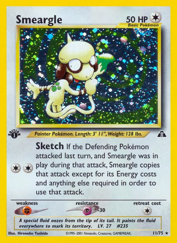 Smeargle #11, Neo Discovery
