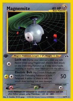 Magnemite #26, 1st Edition