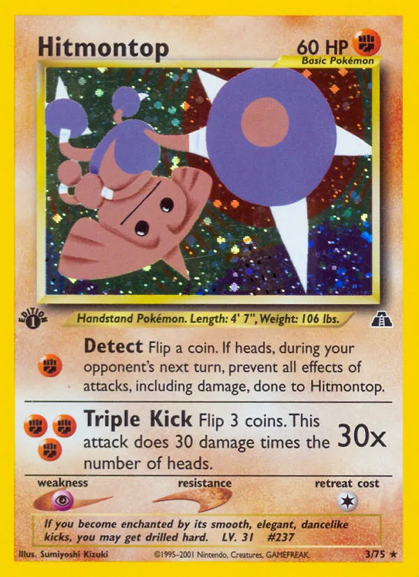 Hitmontop #3, Neo Discovery