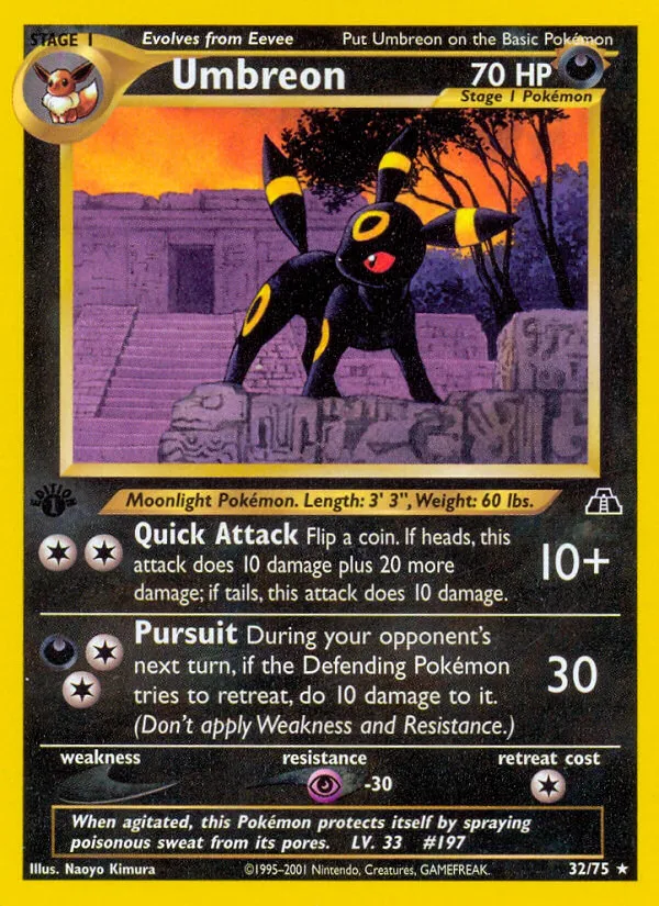 Umbreon #32, Neo Discovery