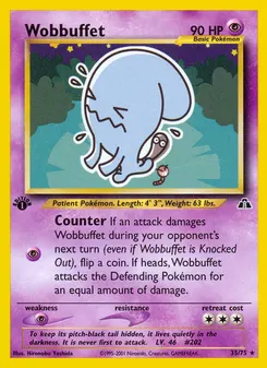Wobbuffet #35, 1st Edition