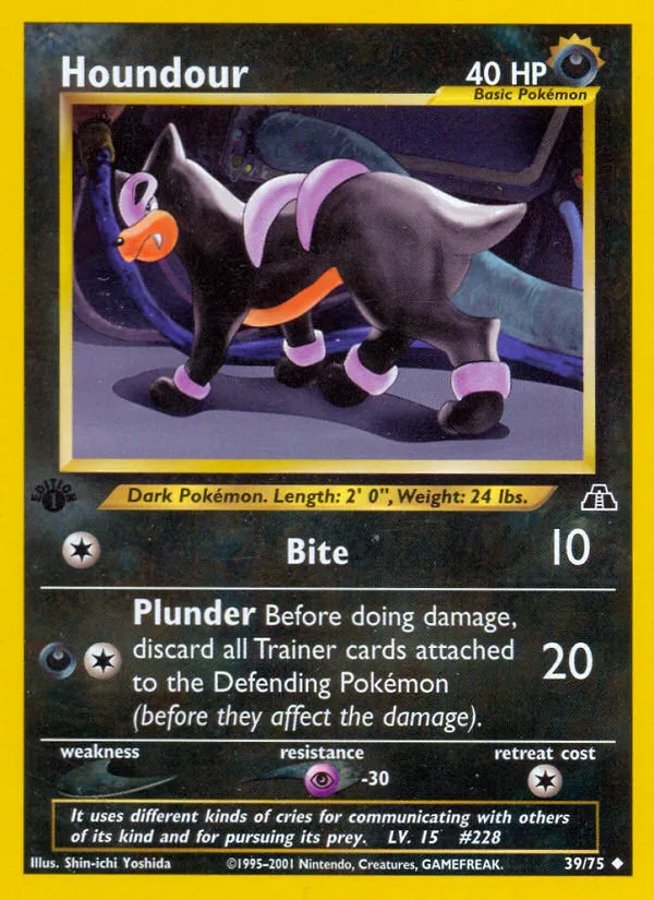 Houndour #39, Neo Discovery