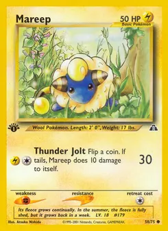 Mareep #58, 1st Edition