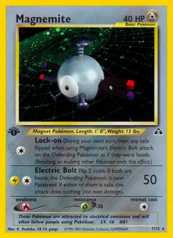 Magnemite #7, 1st Edition