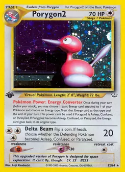 Porygon2 #12, 1st Edition