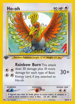 Ho-oh #18, 1st Edition