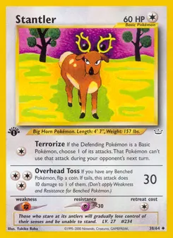Stantler #38, 1st Edition