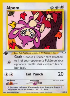 Aipom #41, 1st Edition