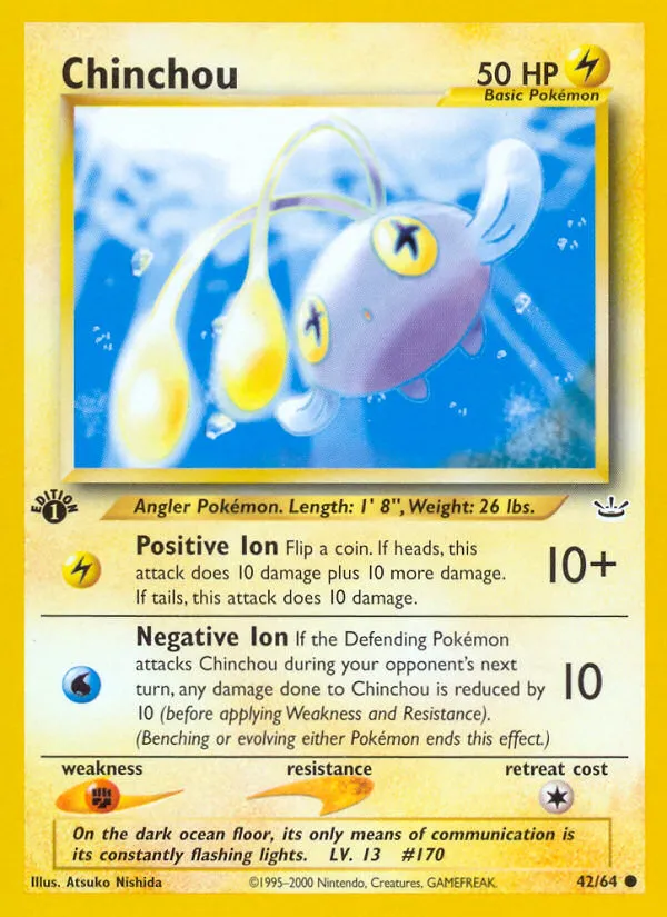 Chinchou #42, Neo Revelation