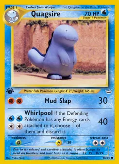 Quagsire #48, 1st Edition