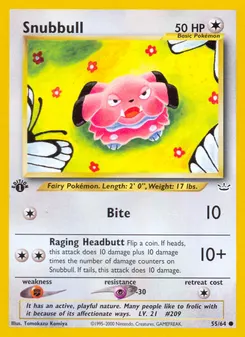 Snubbull #55, 1st Edition