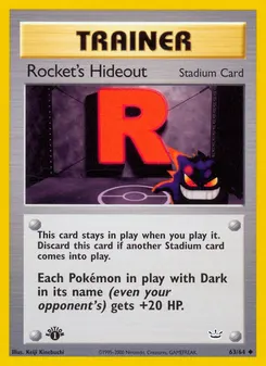 Rocket's Hideout #63, 1st Edition