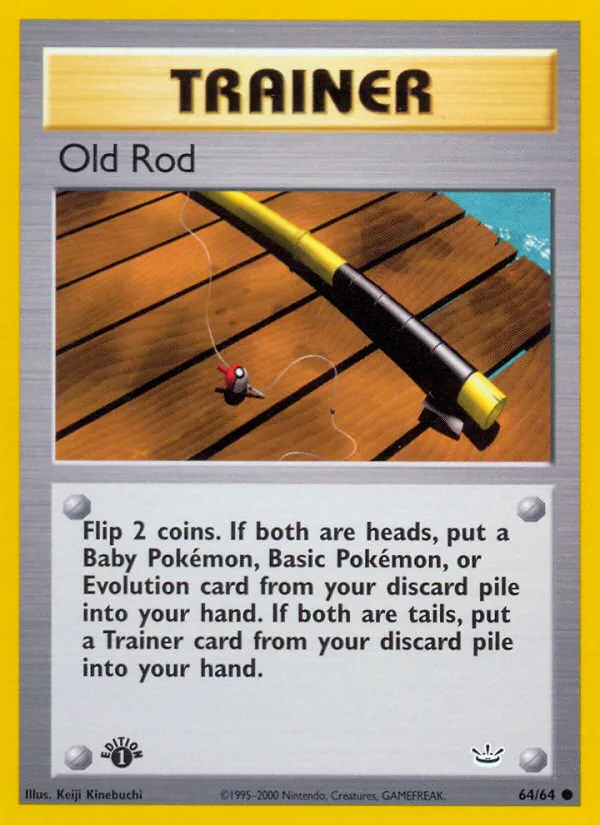 Old Rod #64, Neo Revelation 1st Edition