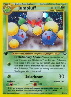 Jumpluff #9, 1st Edition