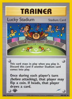 Lucky Stadium #100, 1st Edition