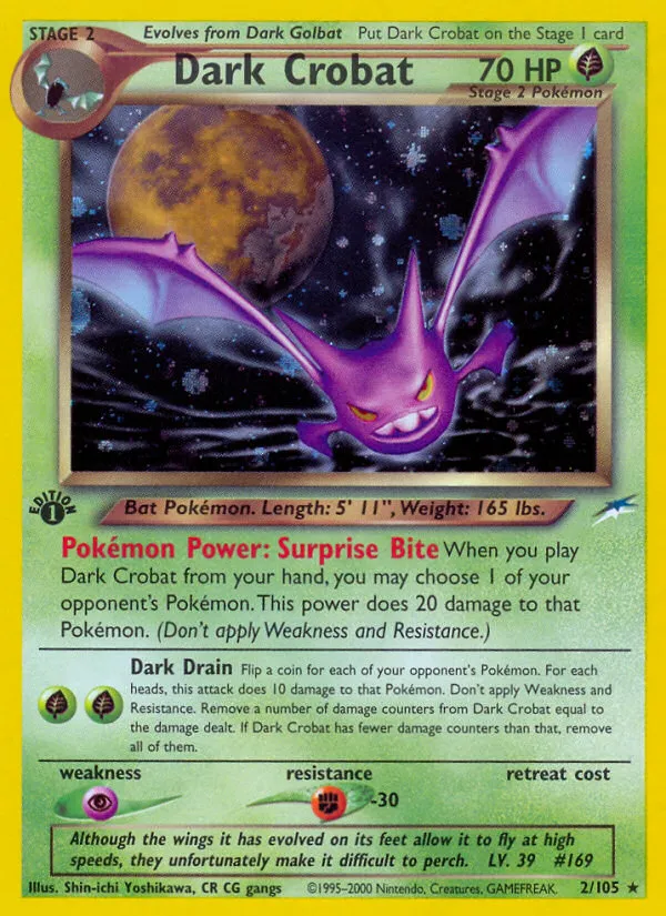Dark Crobat #2, Neo Destiny