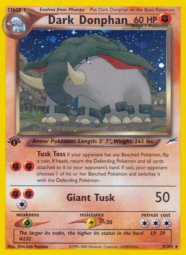 Dark Donphan #3, Neo Destiny