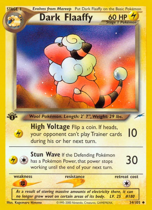 Dark Flaaffy #34, Neo Destiny