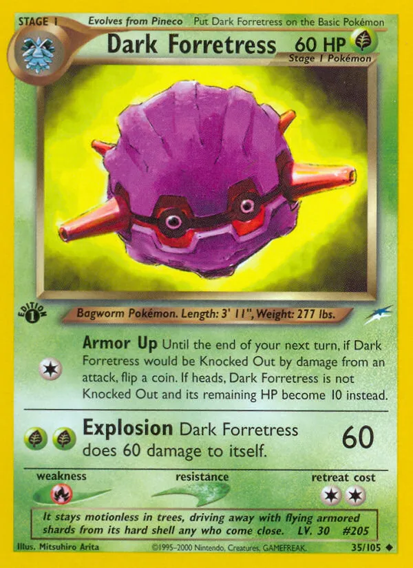 Dark Forretress #35, Neo Destiny 1st Edition