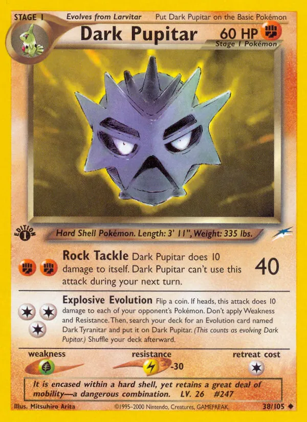 Dark Pupitar #38, Neo Destiny