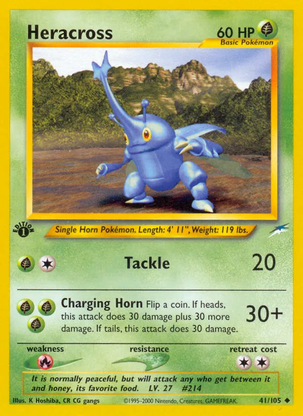 Heracross #41, Neo Destiny