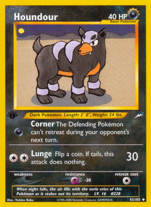 Houndour #43, Neo Destiny