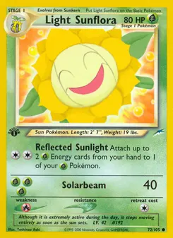 Light Sunflora #72, 1st Edition