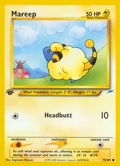Mareep #75, 1st Edition