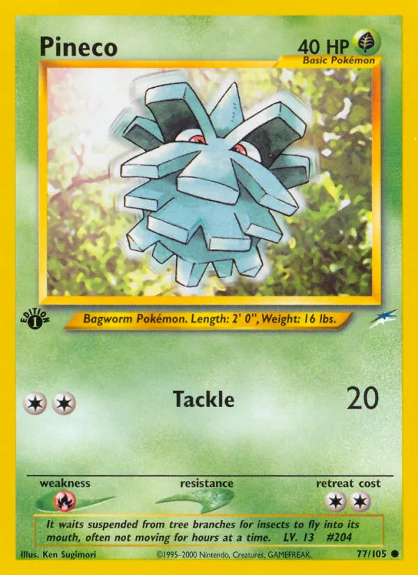 Pineco #77, Neo Destiny