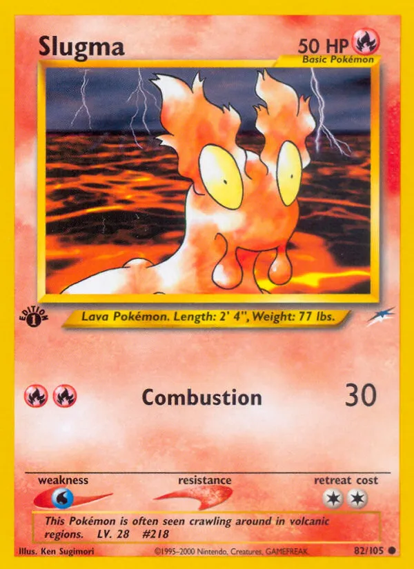 Slugma #82, Neo Destiny 1st Edition