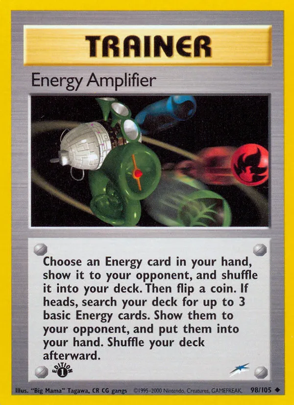 Energy Amplifier #98, Neo Destiny 1st Edition