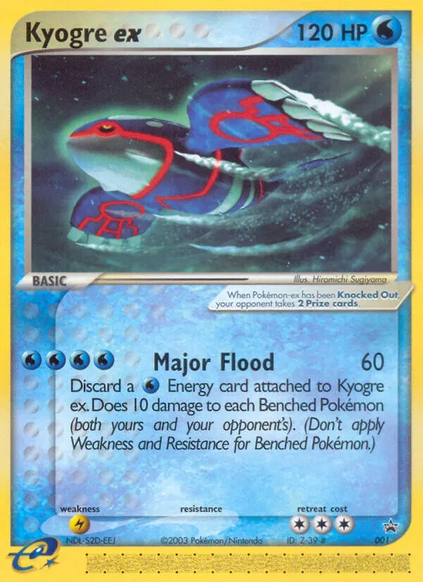 Kyogre ex #1, Nintendo Black Star Promos