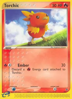 Torchic #17, EX Deck Tins