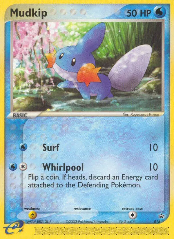 Mudkip #18, Nintendo Black Star Promos Holo