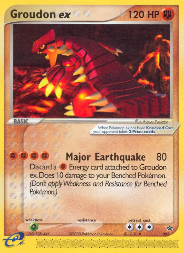 Groudon ex #2, Nintendo Black Star Promos