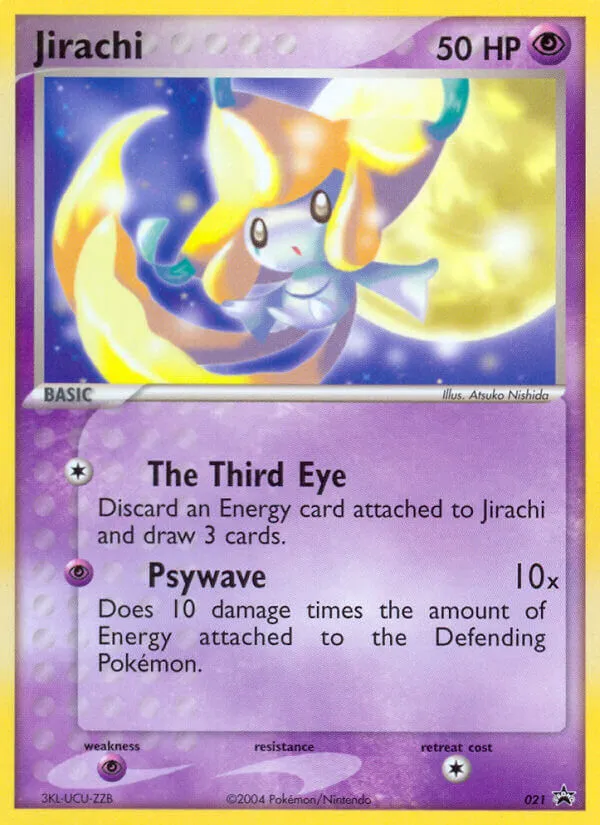 Jirachi #21, Nintendo Black Star Promos Dvd Release