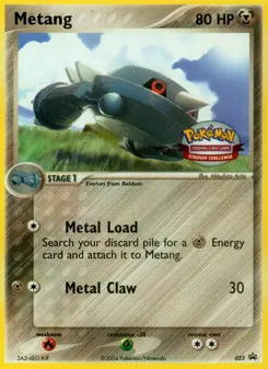 Metang #23, Stadium Challenge
