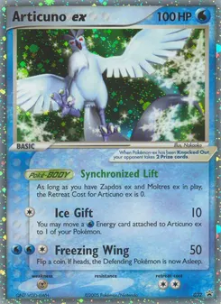 Articuno ex #32, Nintendo Black Star Promos