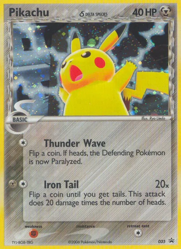 Pikachu δ #35, Nintendo Black Star Promos